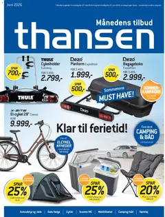 Eksempel på tilbudsavis Thansen - Tilbudsavis fra butik Thansen gyldig fra 27/05/2026