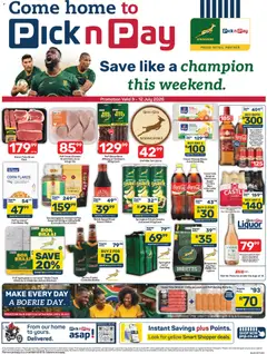 Preview of Pick n Pay flyer valid from 09/07/2026