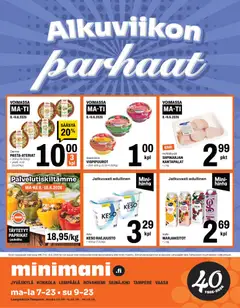 Kaupan Minimani Minimani tarjoukset esikatselu, voimassa 08/06/2026
