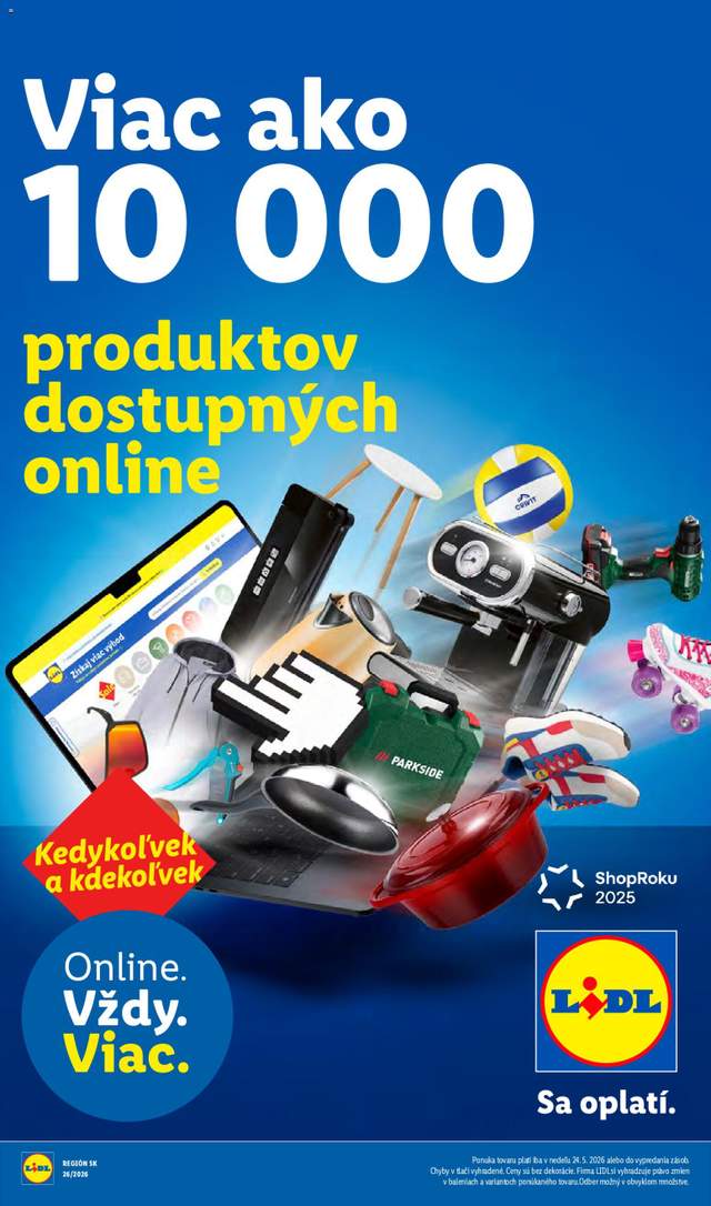 Nový Lidl leták od 19.10.
