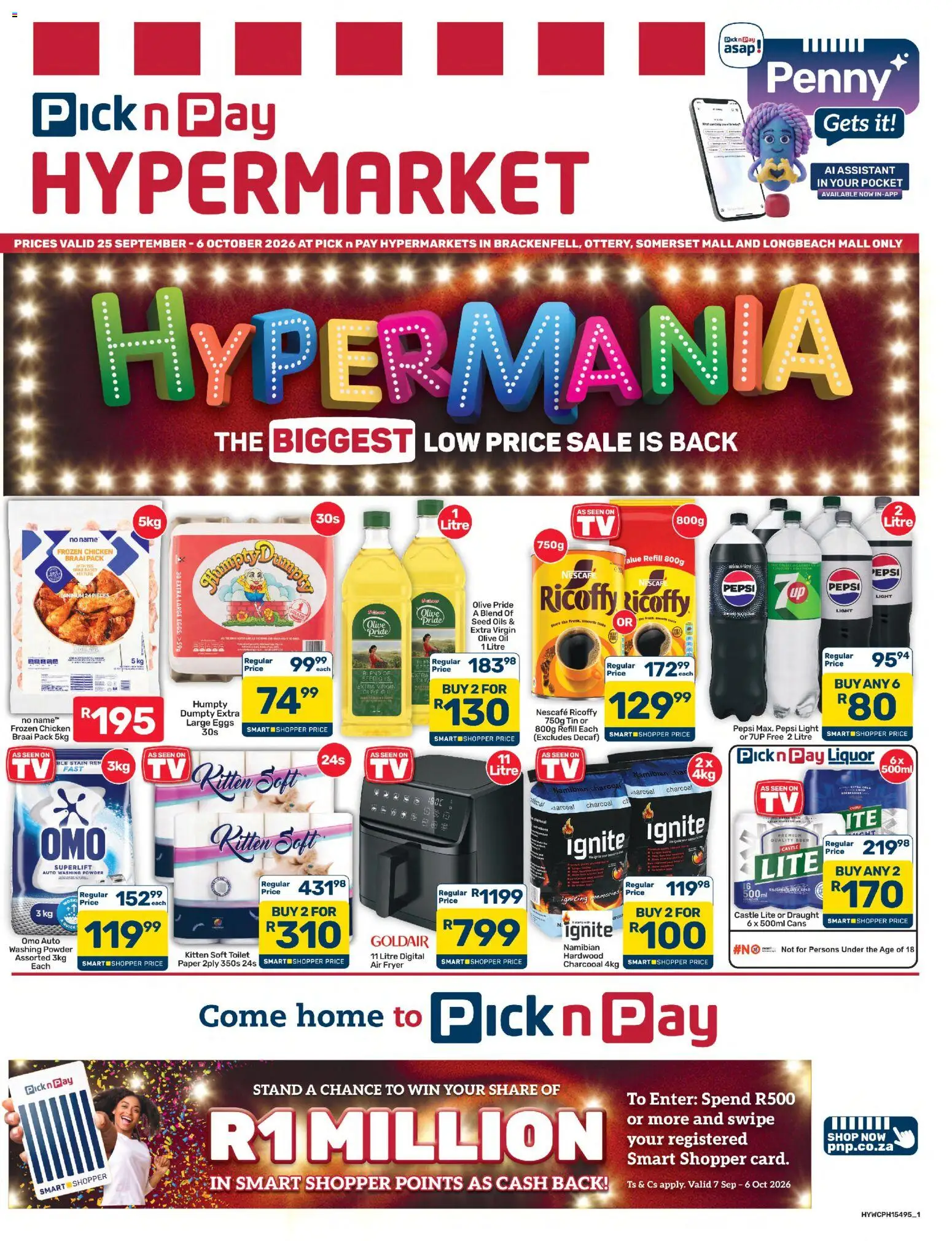 Preview of Pick n Pay flyer valid from 25/09/2026
