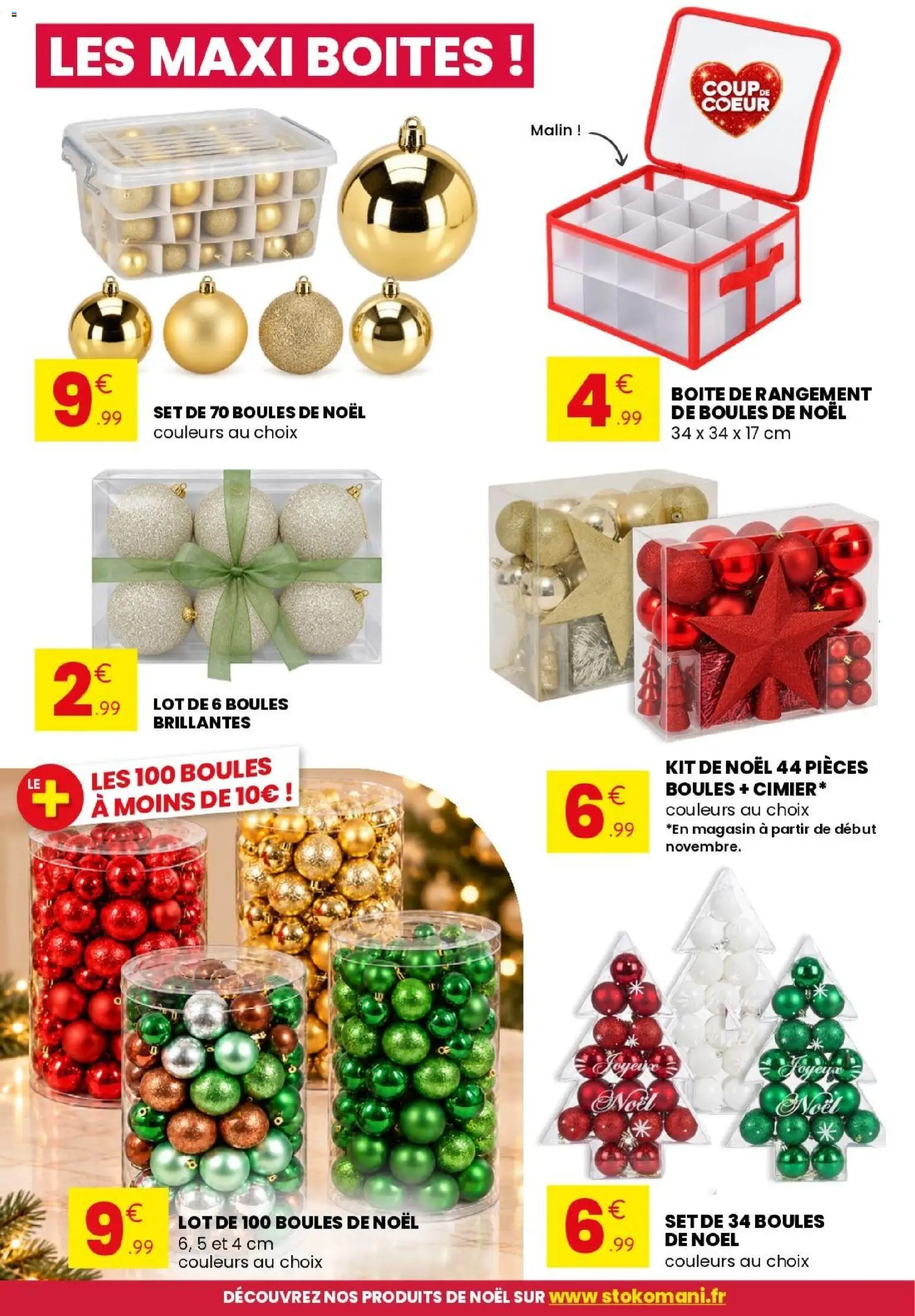Prévisualisation de Stokomani catalogue du magasin Stokomani formulaire valide 28/10/2026