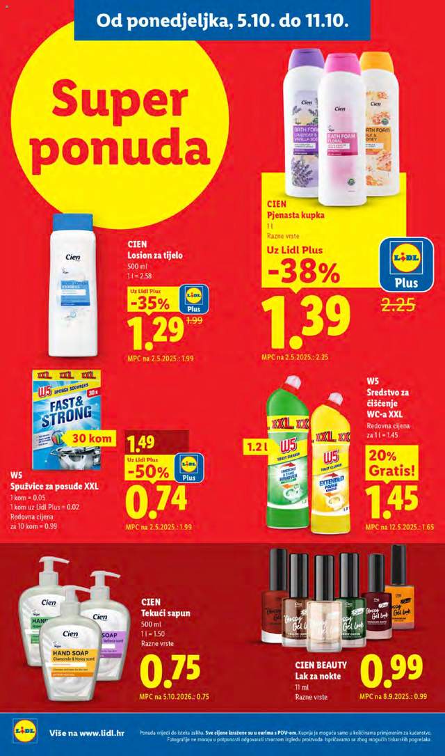 Novi Lidl katalog od 05.10.
