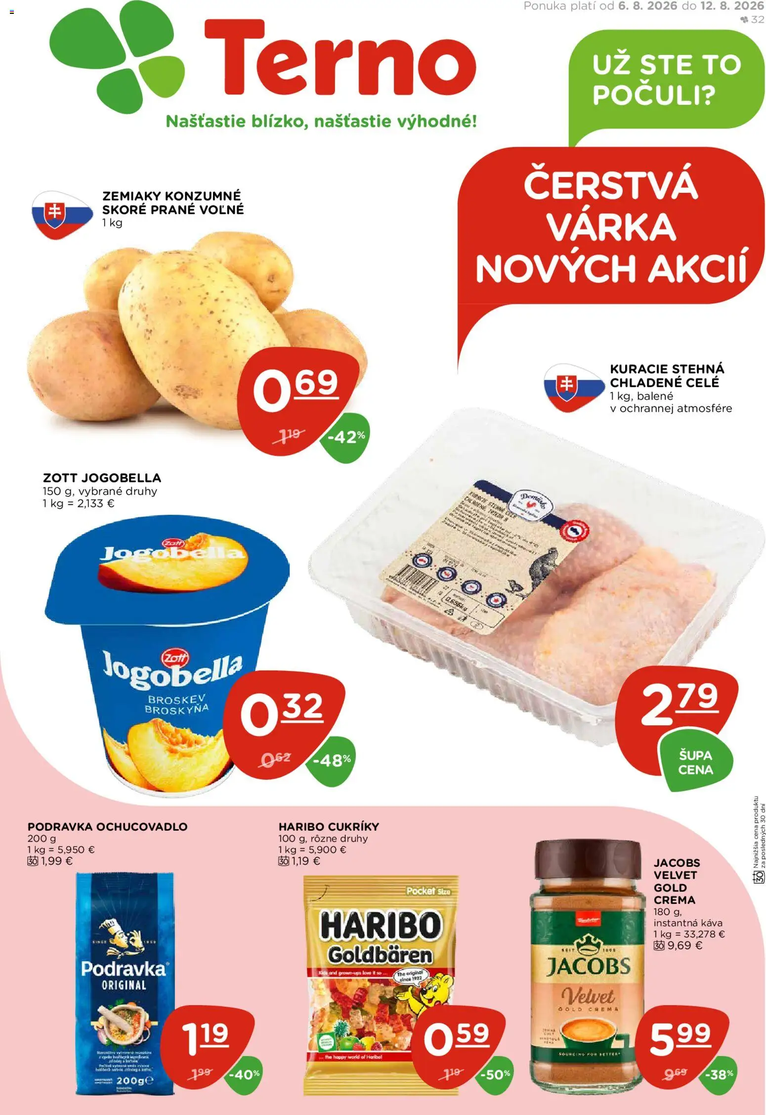 Náhľad Terno letáku platného od 06.08.2026
