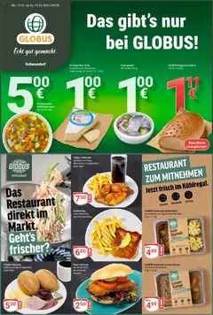 Vorschau von dem Prospekt des Geschäftes Globus, gültig ab dem 14.09.2026
