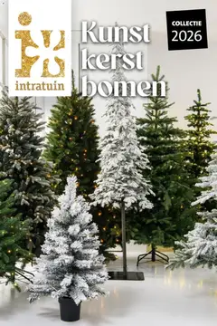 Voorbeeld van Intratuin folder Kerst bomen van winkel Intratuin geldig vanaf 09-10-2026