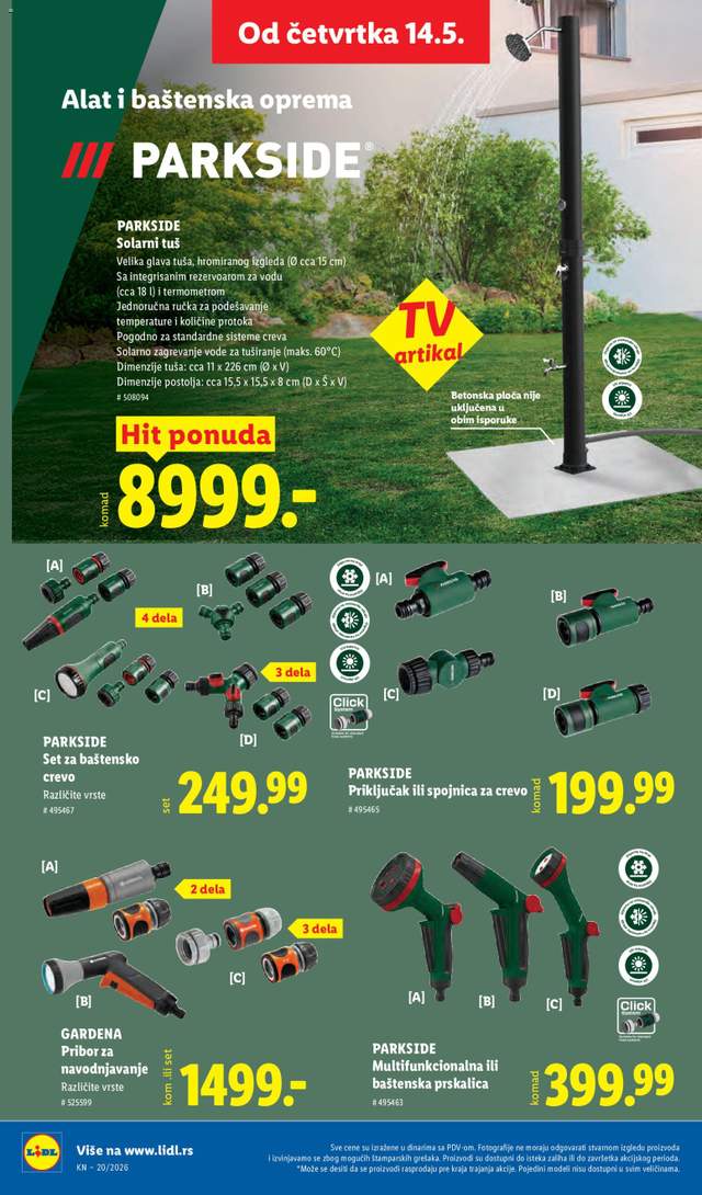Novi Lidl katalog od 14.05.