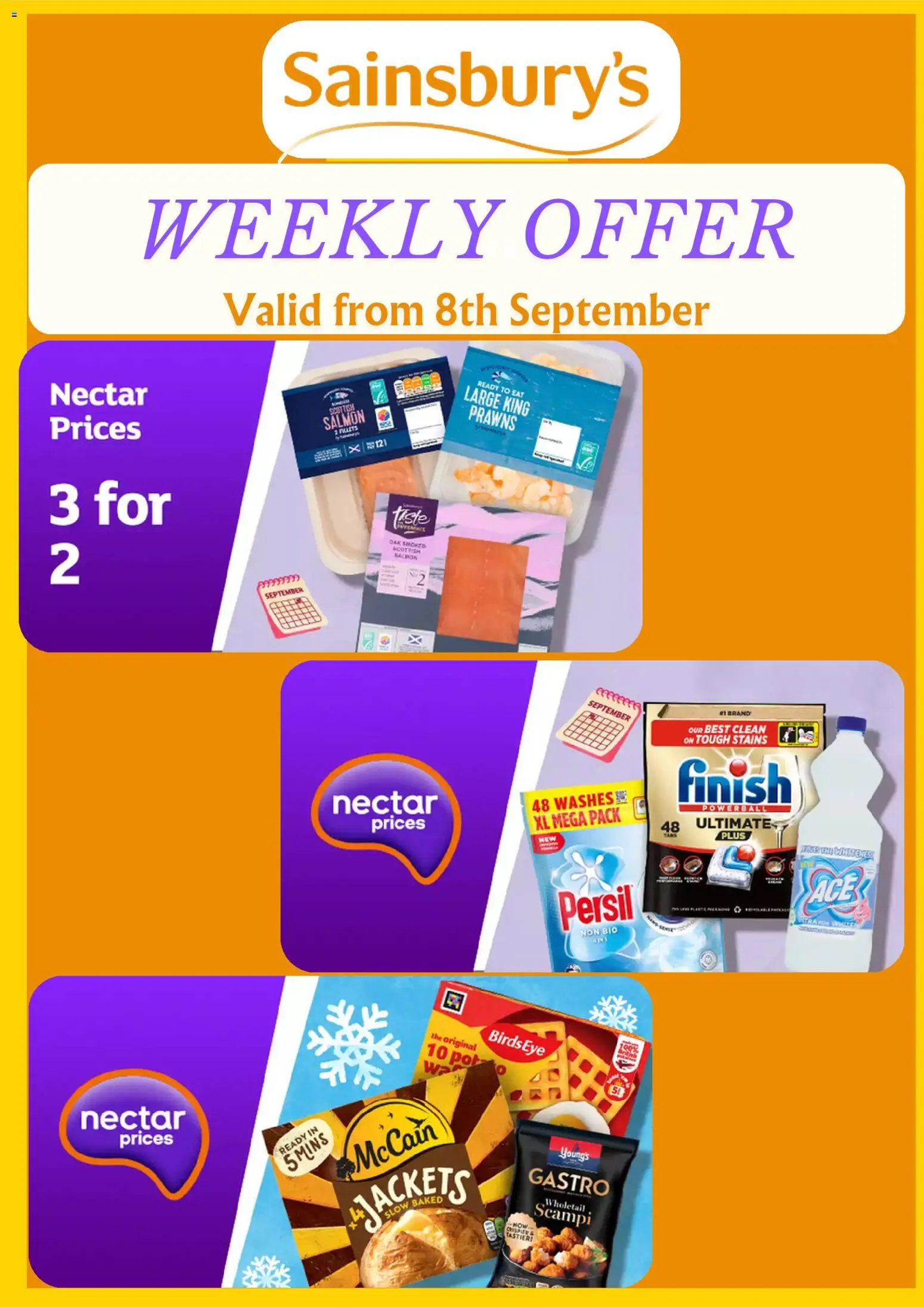 Preview of Sainsbury's Sainsbury's - Offers valid from 08/09/2026