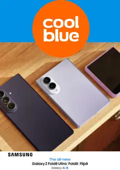 Voorbeeld van Coolblue Folder / Publicité van winkel Coolblue geldig vanaf 05/08/2026