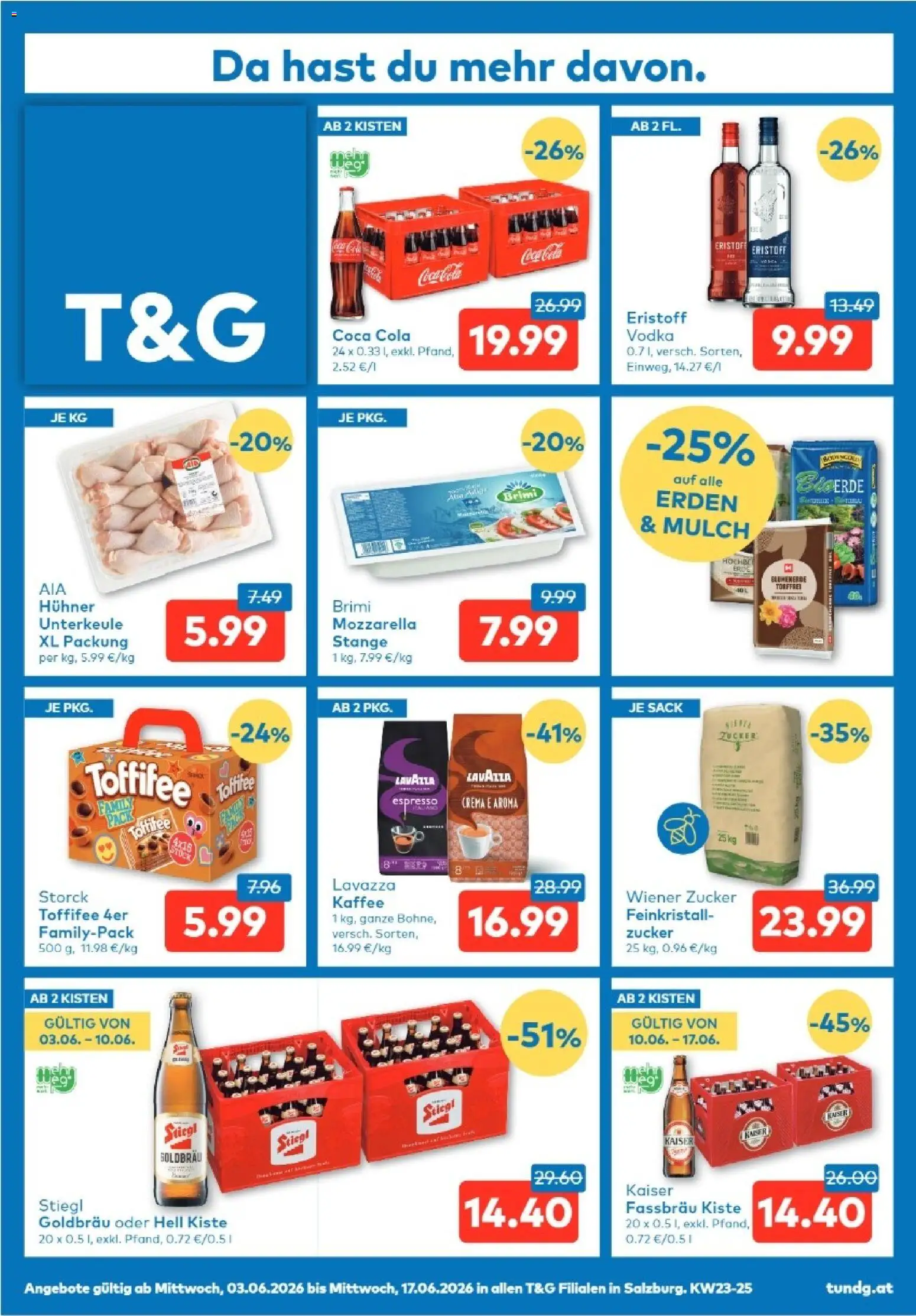 Vorschau der Angebote: T&G T&G Salzburg gültig ab 03.06.2026