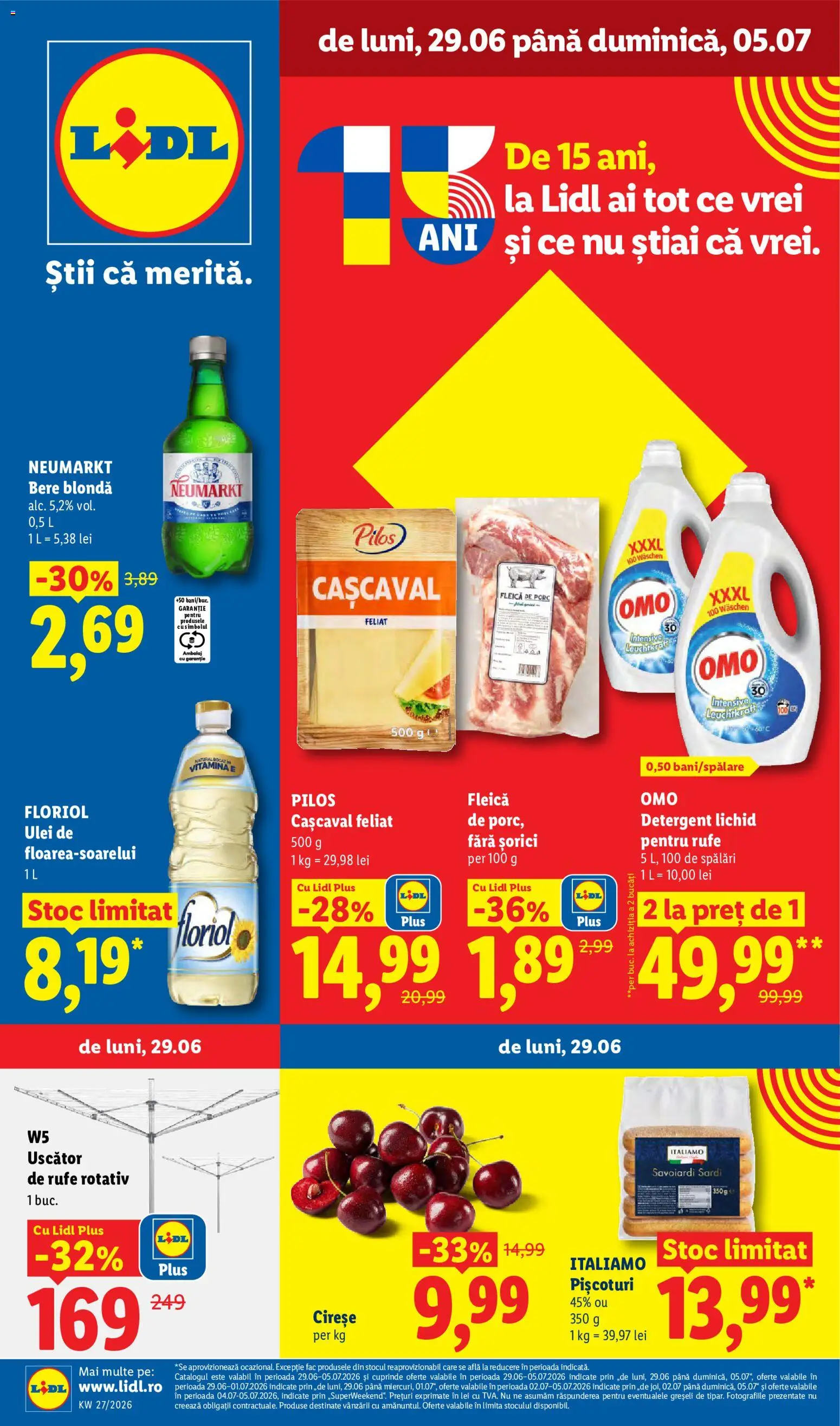 Previzualizarea de cataloage: Lidl Lidl Catalog valabil de la 29.06.2026