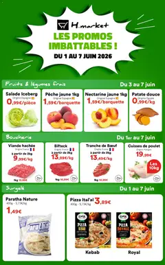 Prévisualisation de Hmarket catalogue du magasin Hmarket formulaire valide 01/06/2026