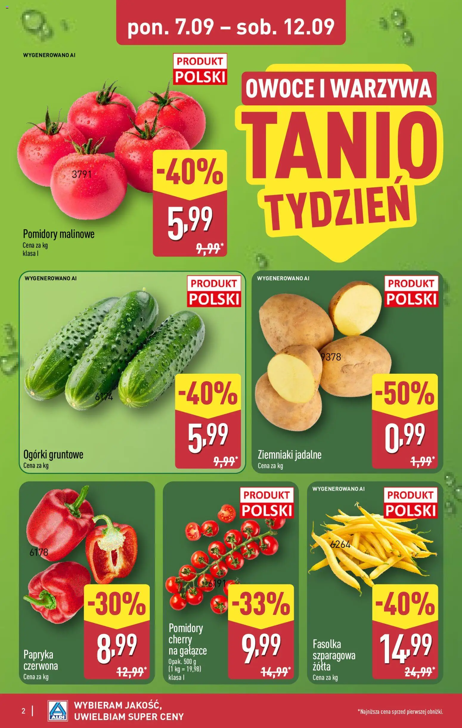 Pogląd gazetki "Aldi gazetka" ze sklepu Aldi ważnej od 07.09.2026