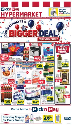 Preview of Pick n Pay flyer valid from 24/07/2026