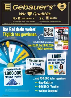 Vorschau von dem Prospekt des Geschäftes Edeka, gültig ab dem 04.05.2026
