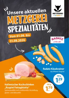 Vorschau von dem Prospekt des Geschäftes V-Markt, gültig ab dem 01.08.2026