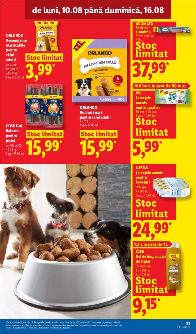 Noul catalog Lidl de la 10.08.