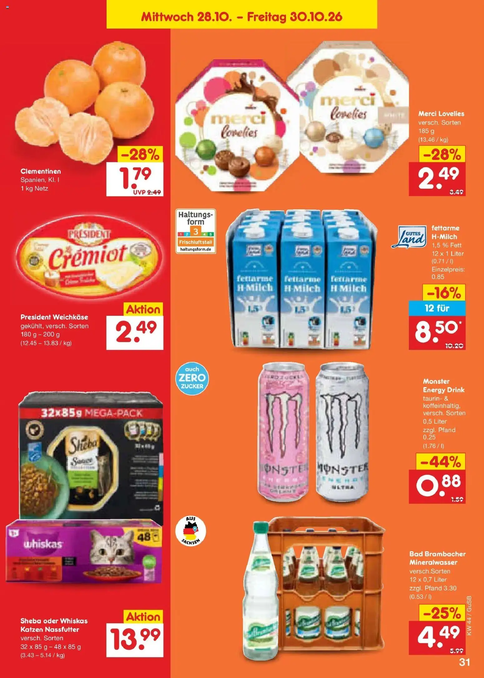 Vorschau von dem Prospekt des Geschäftes Netto Marken-Discount, gültig ab dem 26.10.2026