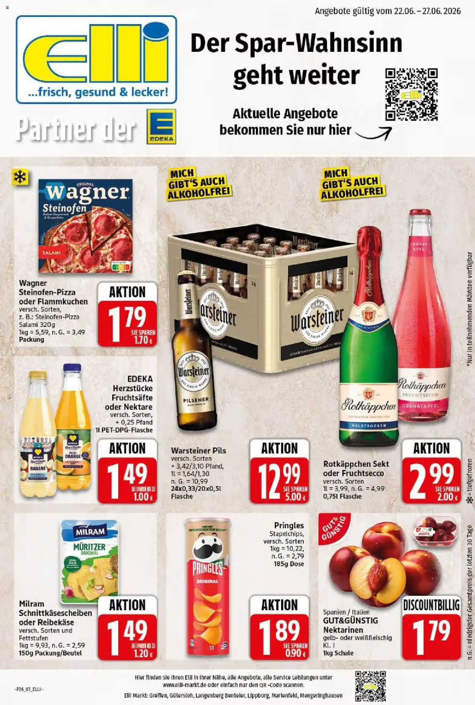 Vorschau von dem Prospekt des Geschäftes Elli Markt, gültig ab dem 22.06.2026