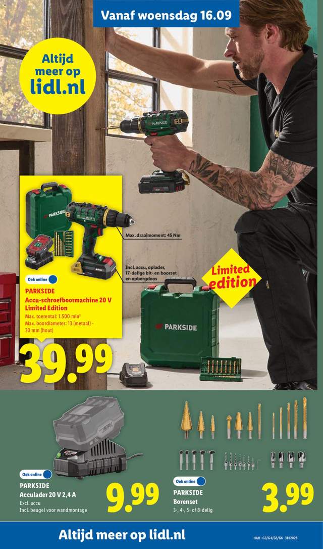 Nieuwe Lidl folder vanaf 14-09