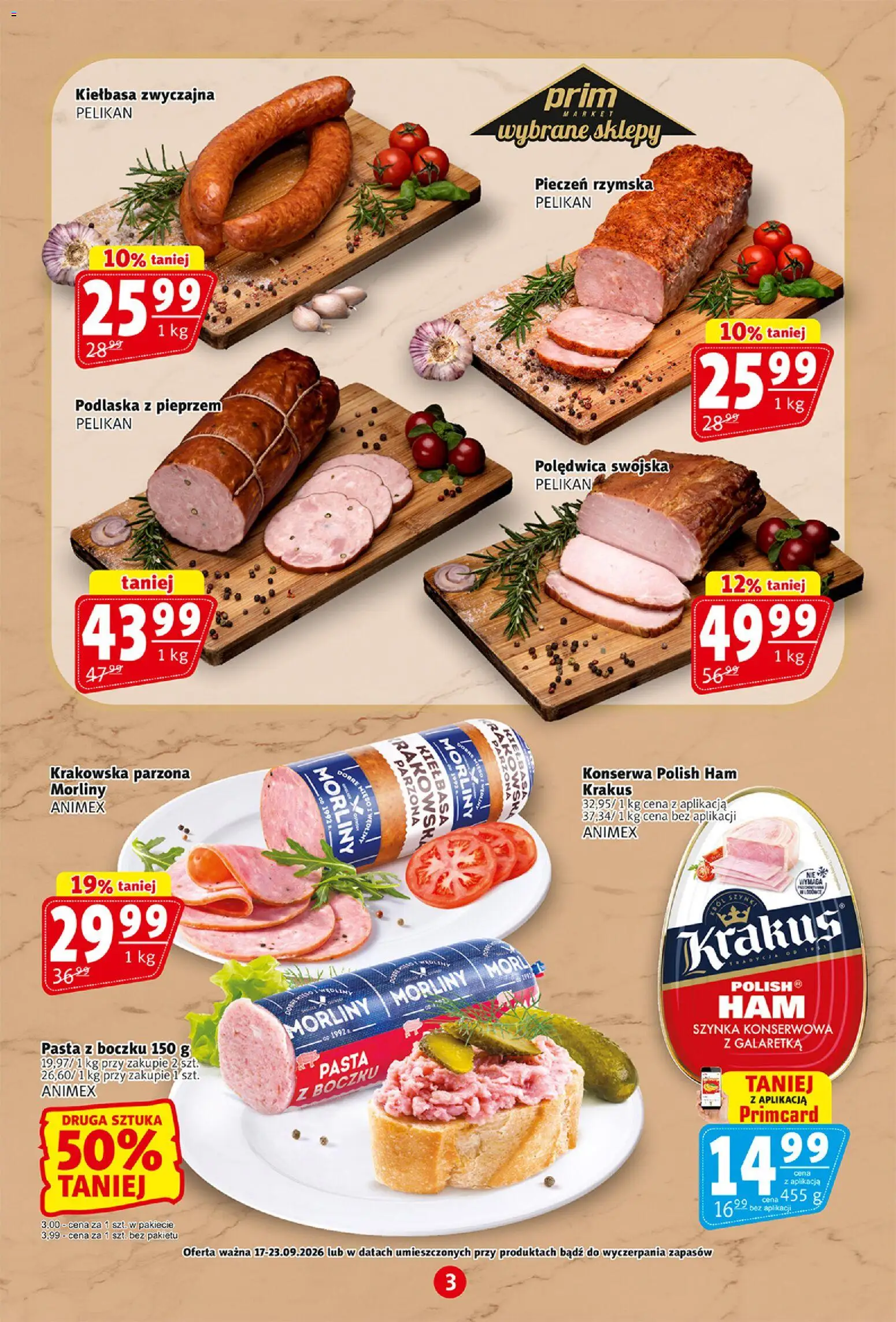 Pogląd gazetki "Prim Market gazetka" ze sklepu Prim Market ważnej od 17.09.2026