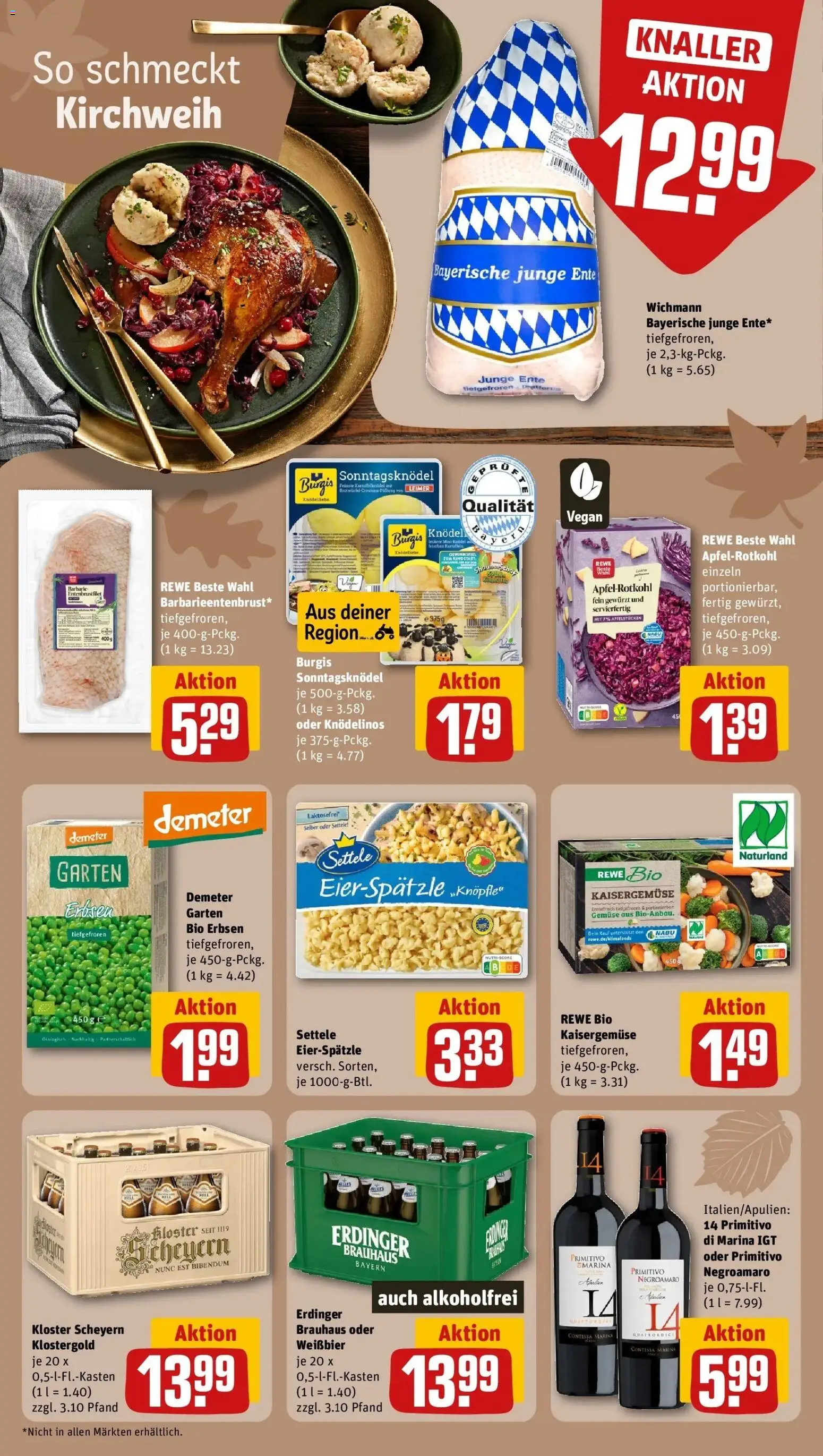 Vorschau von dem Prospekt des Geschäftes Rewe, gültig ab dem 12.10.2026