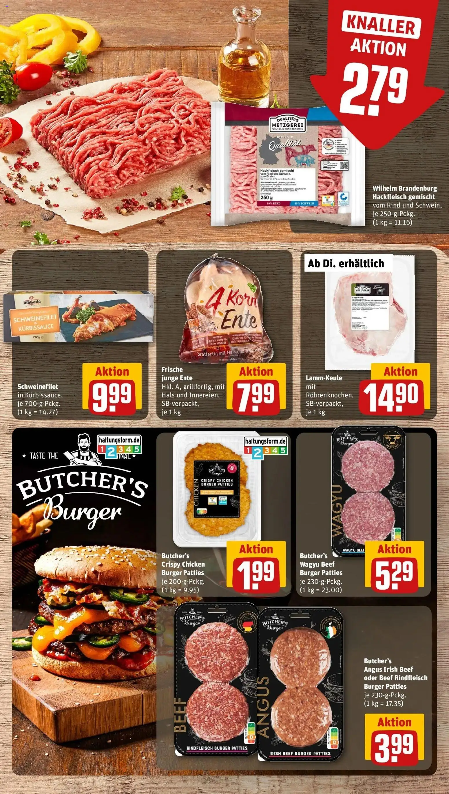 Vorschau von dem Prospekt des Geschäftes Rewe, gültig ab dem 26.10.2026