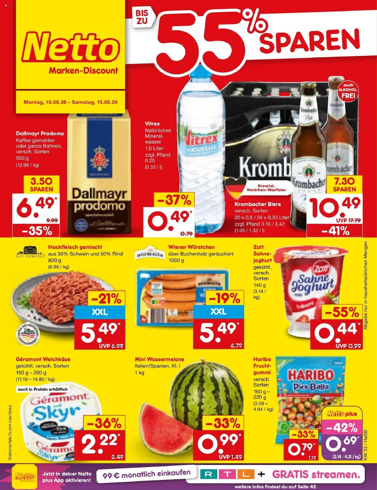 Vorschau von dem Prospekt des Geschäftes Netto Marken-Discount, gültig ab dem 10.08.2026