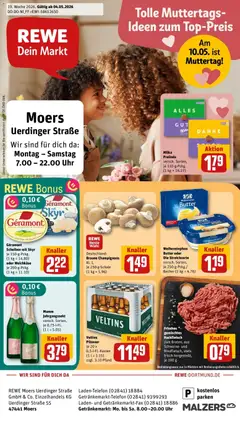 Vorschau von dem Prospekt des Geschäftes Rewe, gültig ab dem 04.05.2026