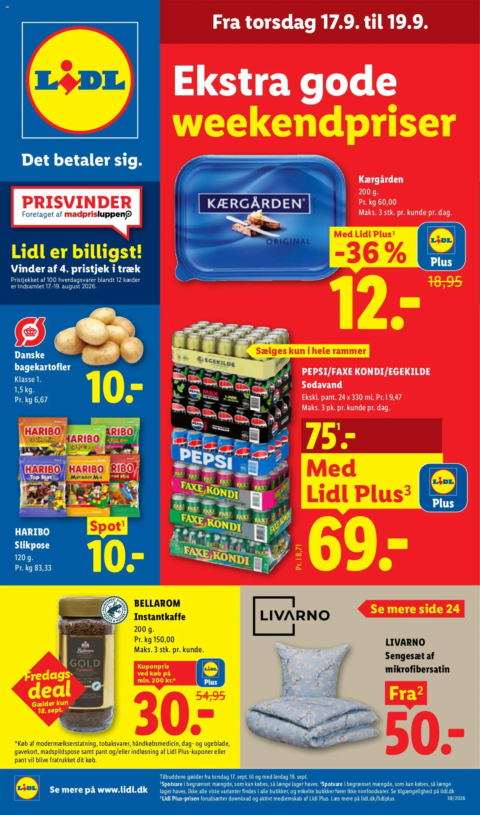 Eksempel på tilbudsavis Lidl - Tilbudsavis fra butik Lidl gyldig fra 13/09/2026