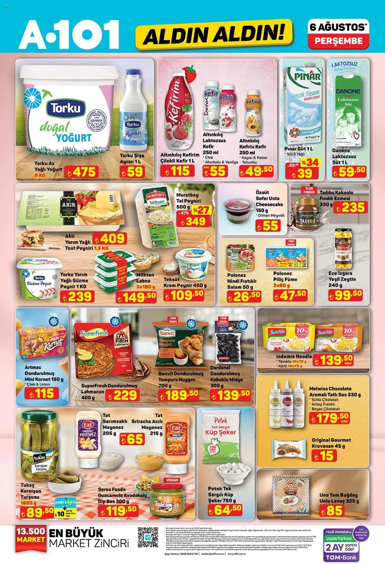A101 A101 - Katalog Aldın Aldın 06.08.2026 - Broşürünün önizlemesi