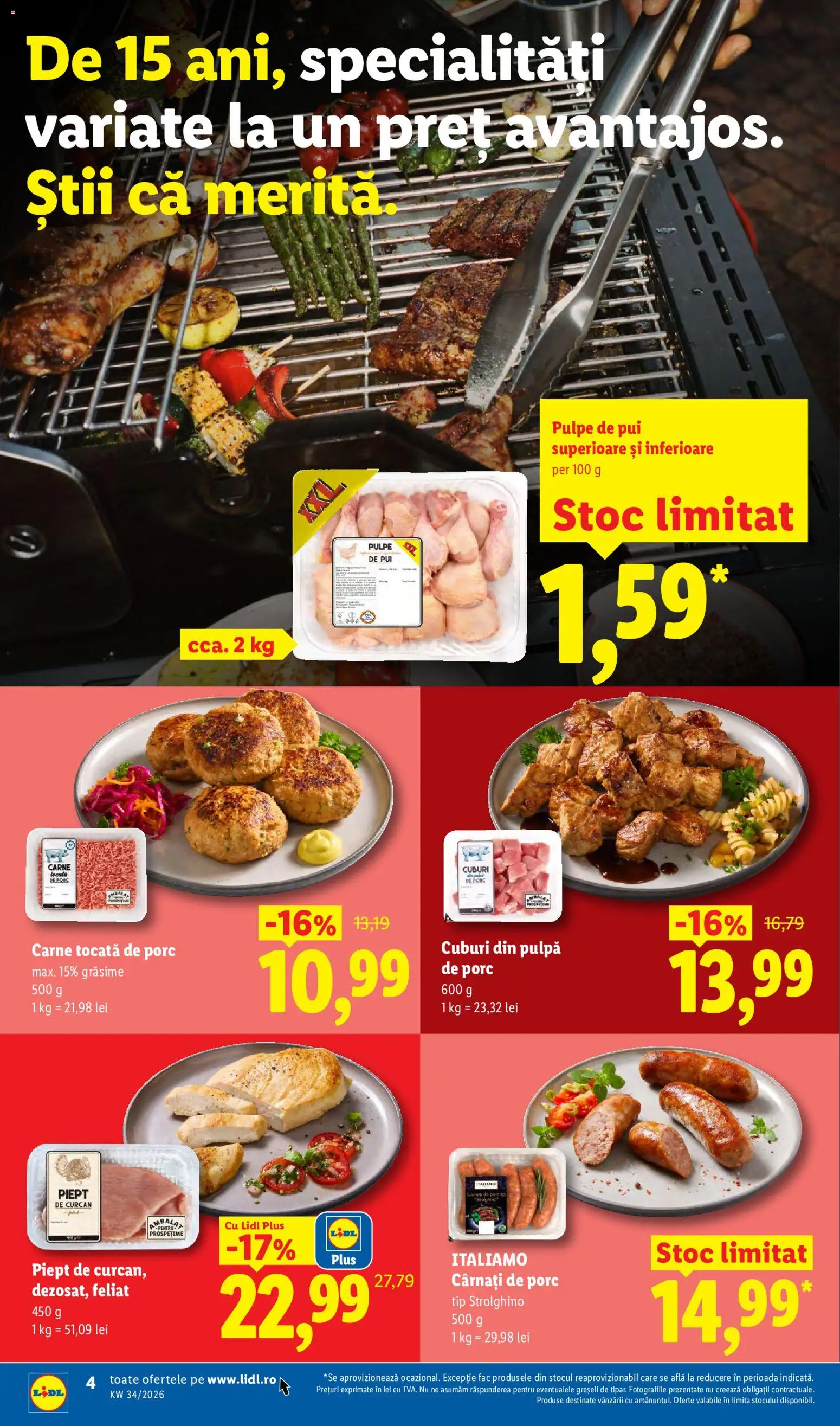 Previzualizarea de cataloage: Lidl Lidl Catalog valabil de la 17.08.2026