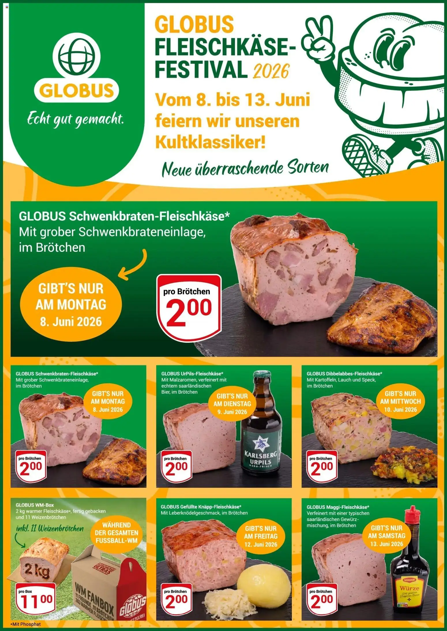 Vorschau von dem Prospekt des Geschäftes Globus, gültig ab dem 07.06.2026