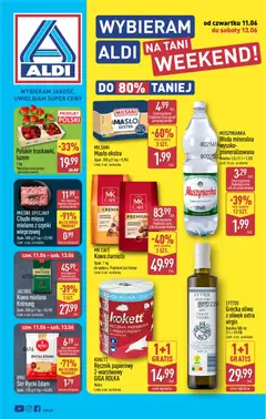 Pogląd gazetki "Aldi gazetka - Oferta weekendowa" ze sklepu Aldi ważnej od 11.06.2026