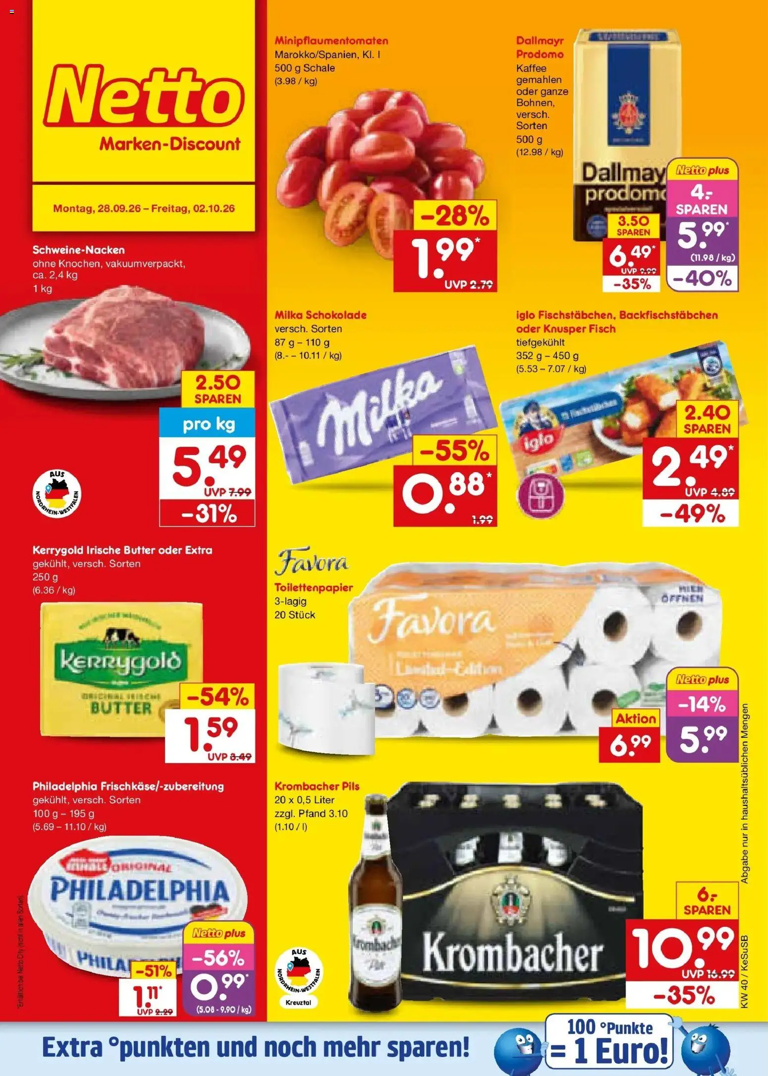 Vorschau von dem Prospekt des Geschäftes Netto Marken-Discount, gültig ab dem 28.09.2026