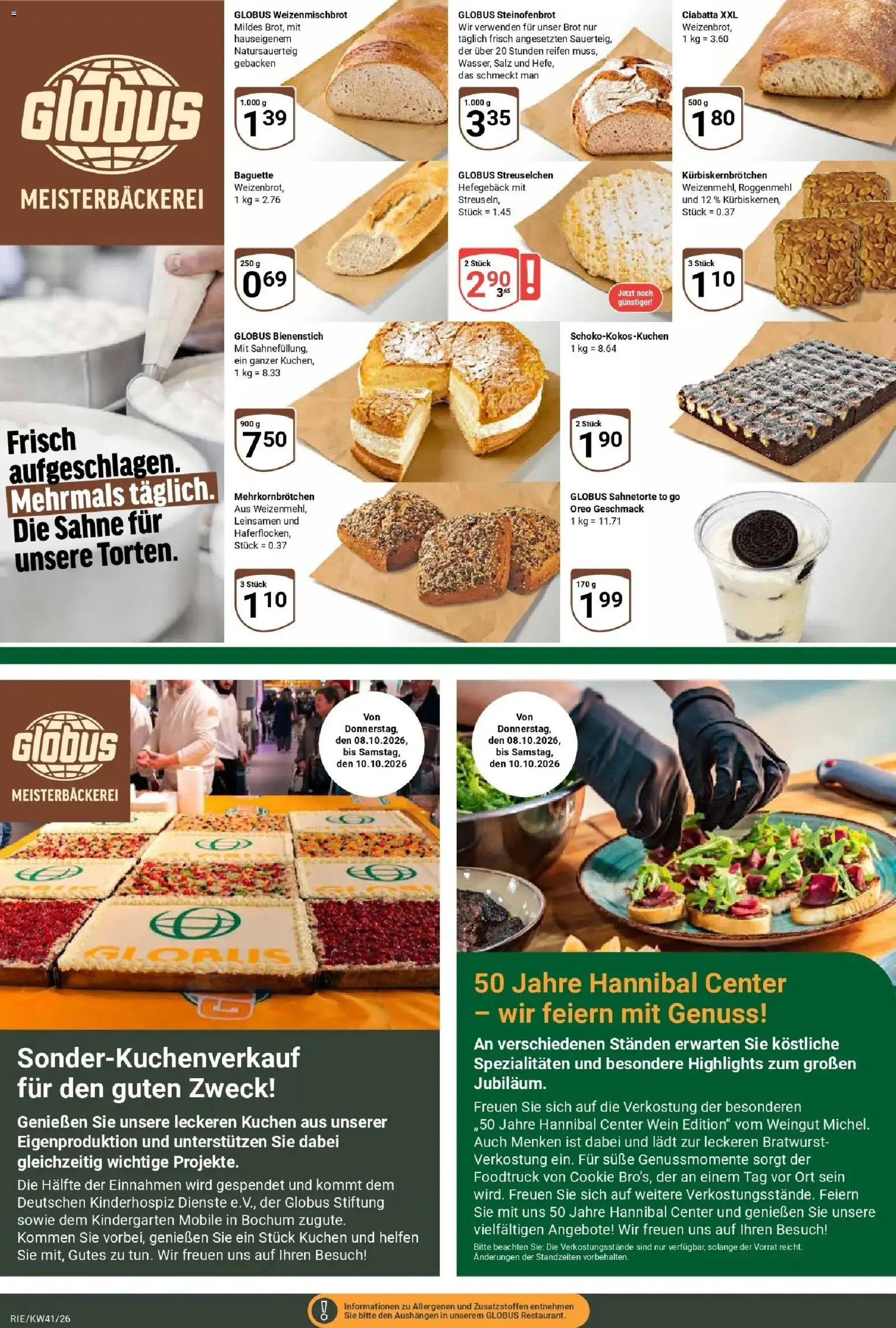 Vorschau von dem Prospekt des Geschäftes Globus, gültig ab dem 05.10.2026