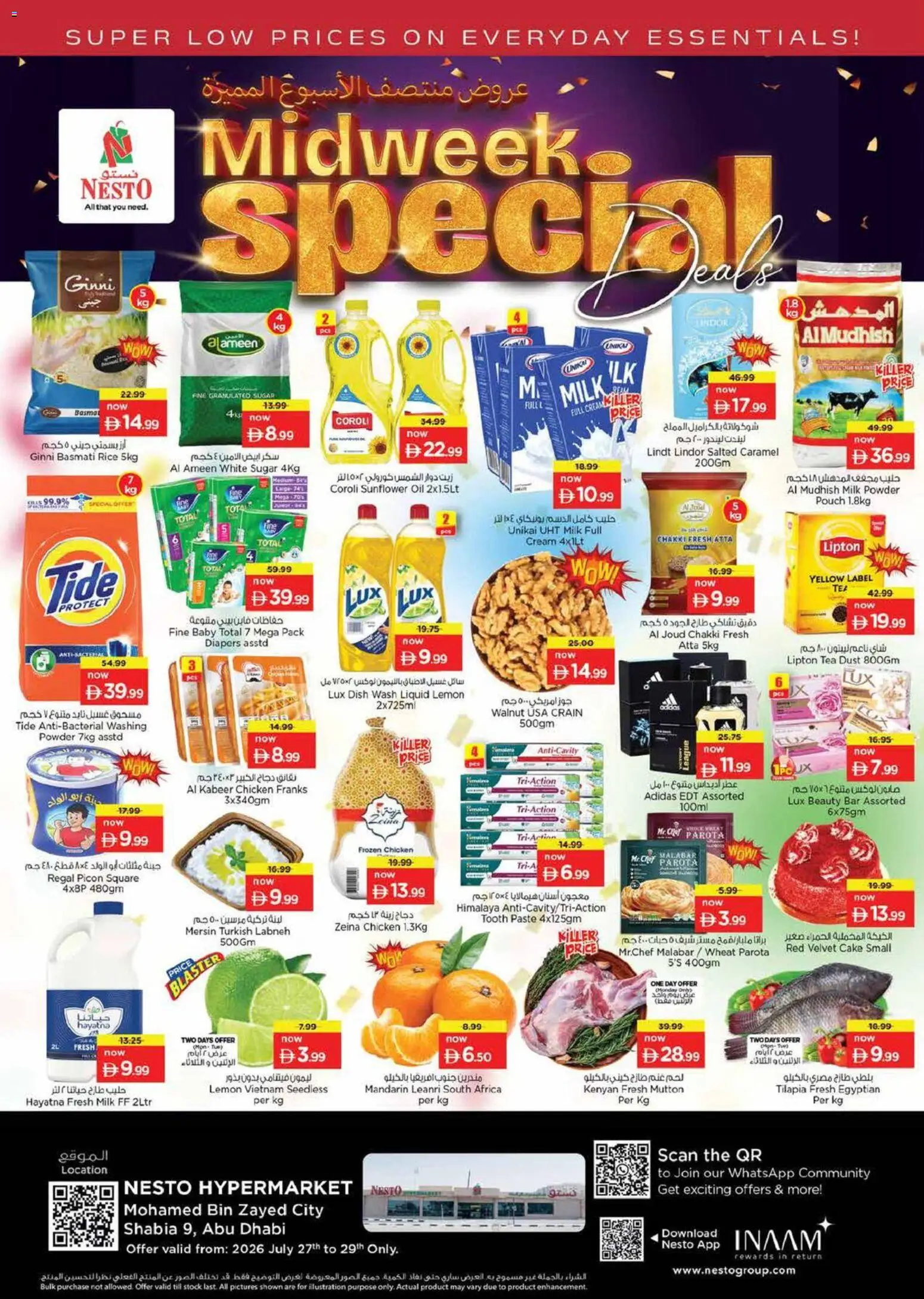 Preview of the catalogue Nesto catalogue Midweek Special of store Nesto valid from 27 Jul, 2026
