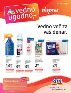 Predogled kataloga iz trgovine DM Drogerie Markt veljaven od 15.04.2026