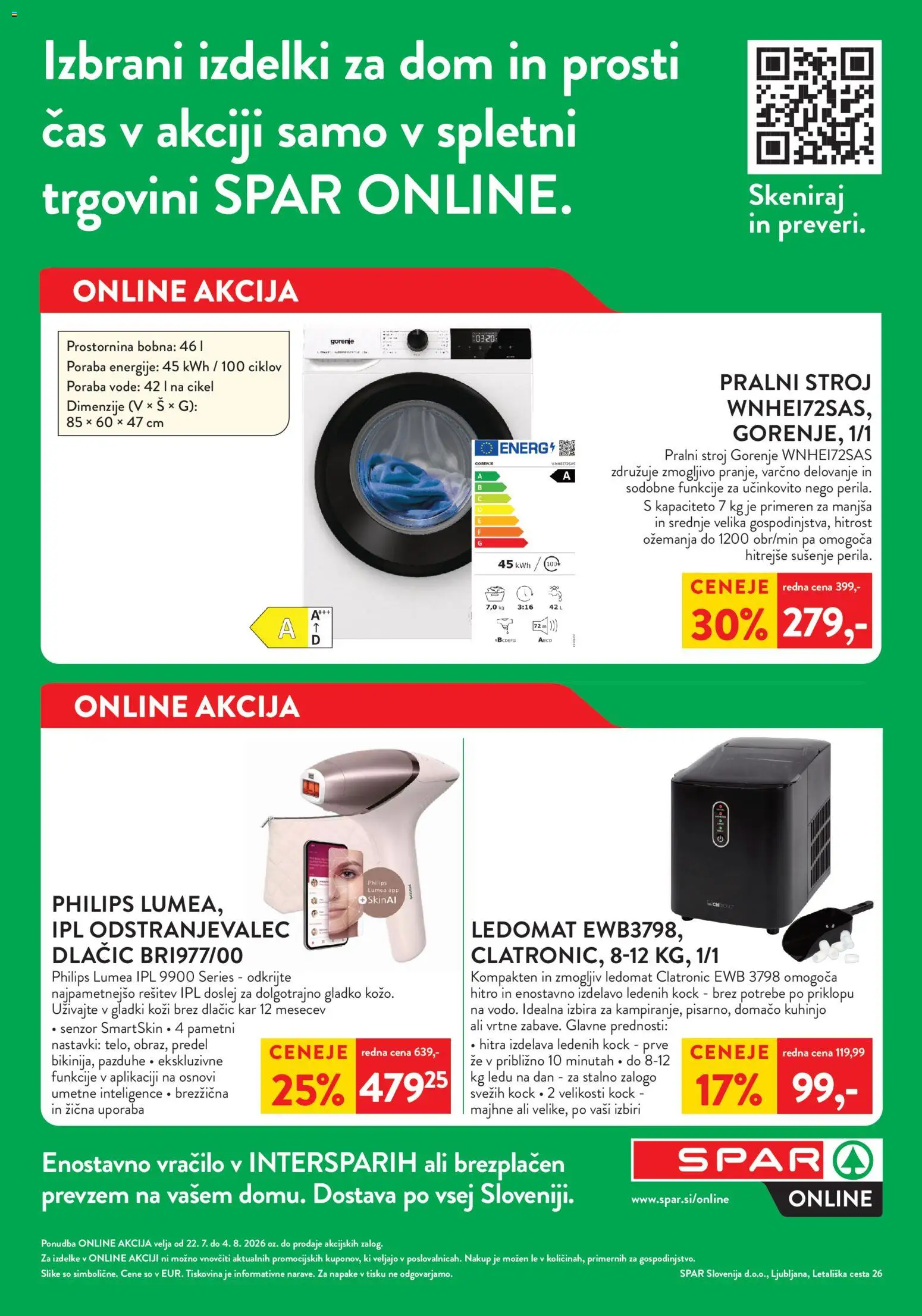 Predogled kataloga iz trgovine Spar veljaven od 22.07.2026