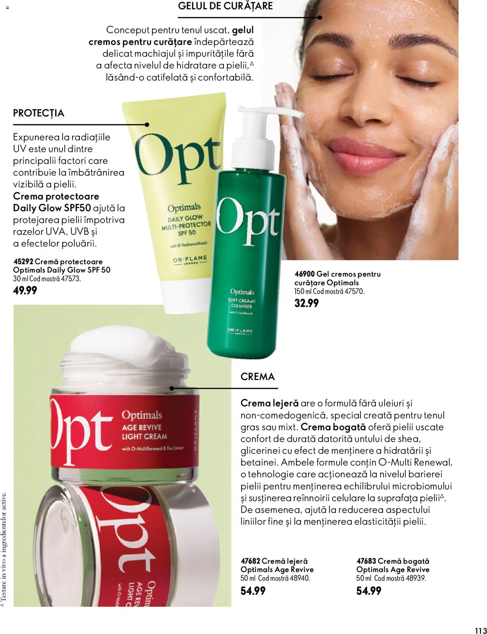 Previzualizarea de cataloage: Oriflame Oriflame Catalog 15 2026 valabil de la 11.11.2026 - Cremă