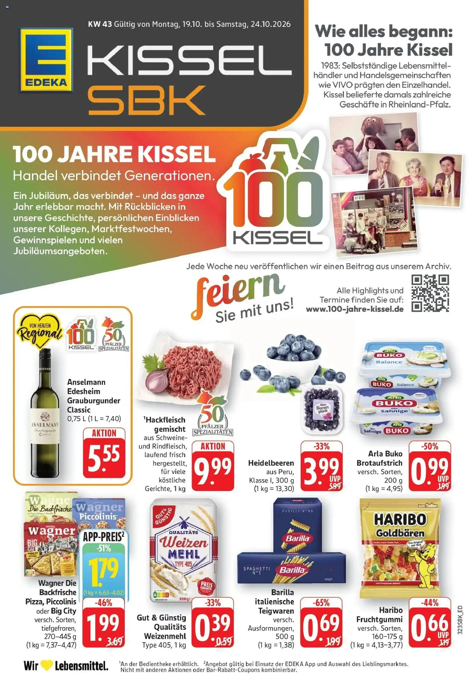 Vorschau von dem Prospekt des Geschäftes Edeka, gültig ab dem 19.10.2026