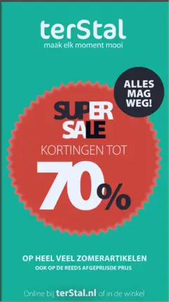 Voorbeeld van terStal folder van winkel terStal geldig vanaf 22-07-2026