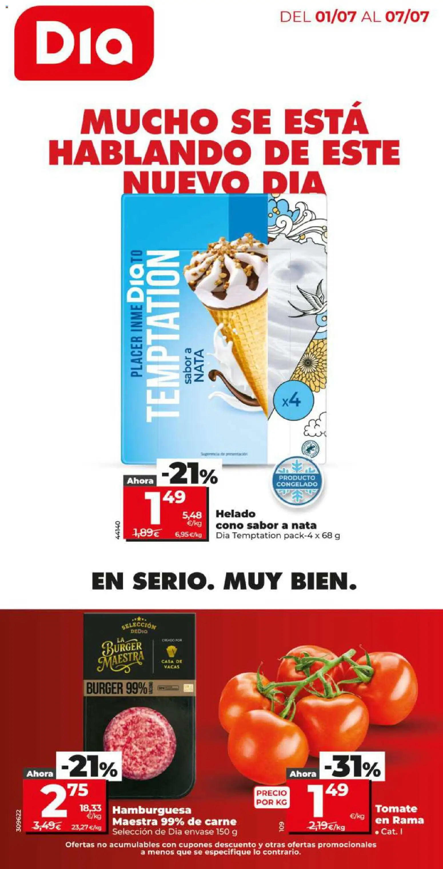 Vista previa del folleto de la tienda Dia válido desde el 01/07/2026 