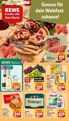 Vorschau von dem Prospekt des Geschäftes Rewe, gültig ab dem 12.10.2026