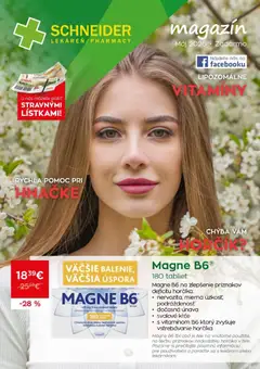 Náhľad Schneider lekáreň letáku platného od 01.05.2026