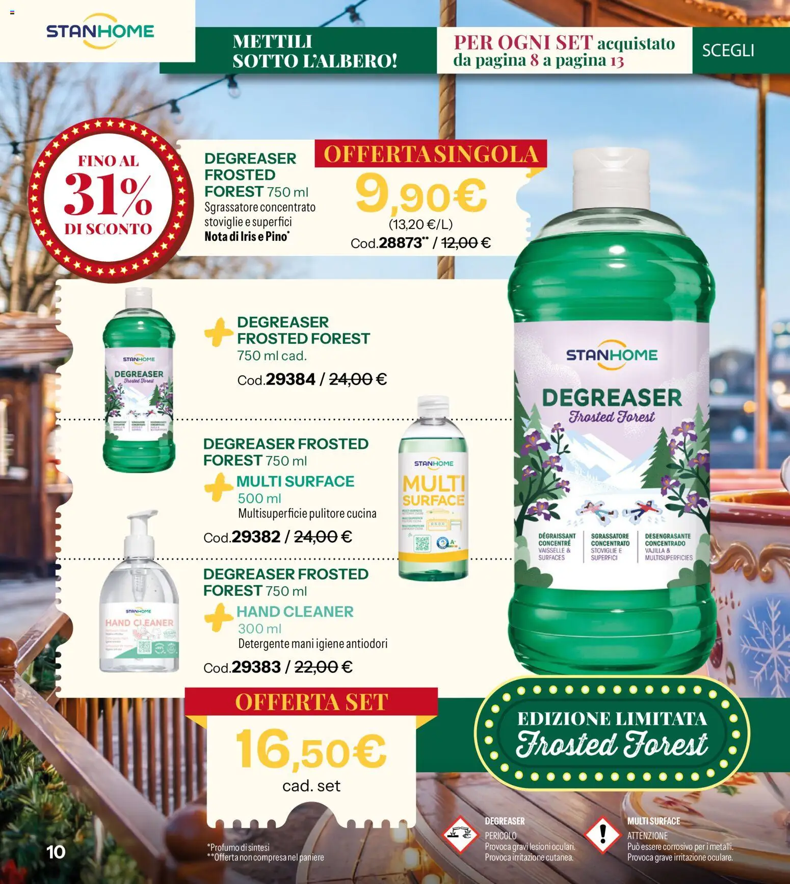 Anteprima dell'opuscolo Catalogo Stanhome Natale dal negozio Stanhome valido da 27/10/2026 - Sgrassatore, Detergente