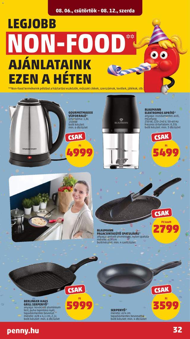 Új Penny akciós újság 08.06.