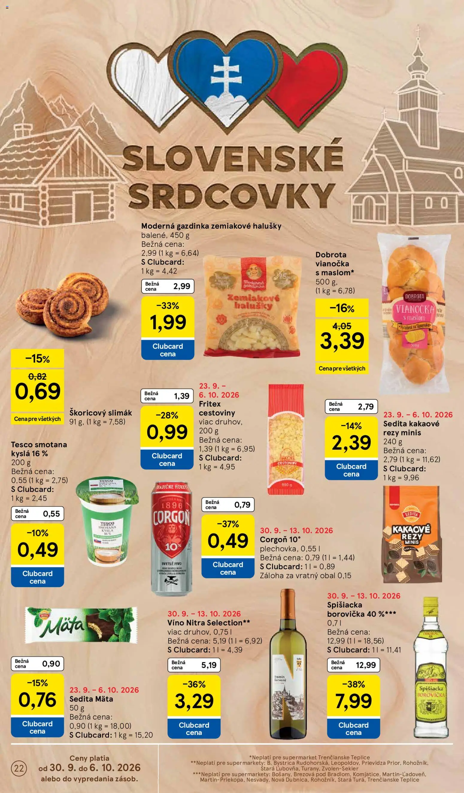 Náhľad Tesco letáku platného od 30.09.2026
