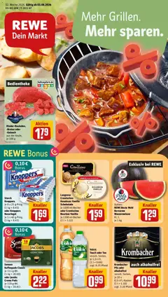 Vorschau von dem Prospekt des Geschäftes Rewe, gültig ab dem 03.08.2026