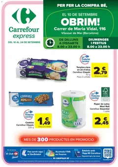 Vista previa del folleto de la tienda Carrefour Express válido desde el 10/09/2026 